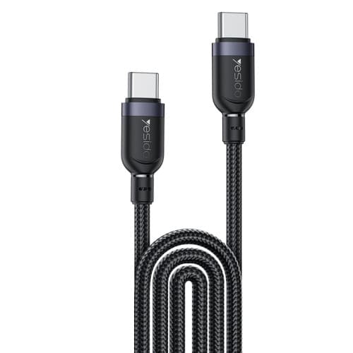 � كابل YESIDO CA194 Type-C إلى Type-C — 3 متر / 60W-1