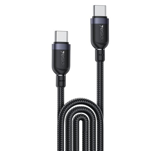 � كابل YESIDO CA194 Type-C إلى Type-C — 3 متر / 60W