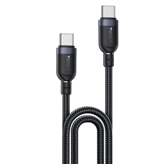 � كابل YESIDO CA192 Type-C إلى Type-C — 2 متر / 60W